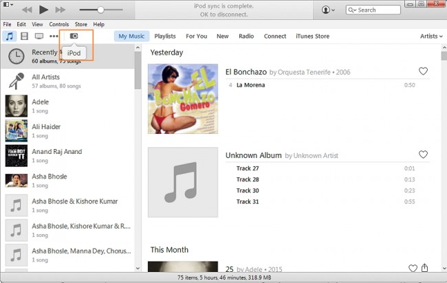 Komplettlösungen für die Übertragung von Musik vom iPod auf den Computer