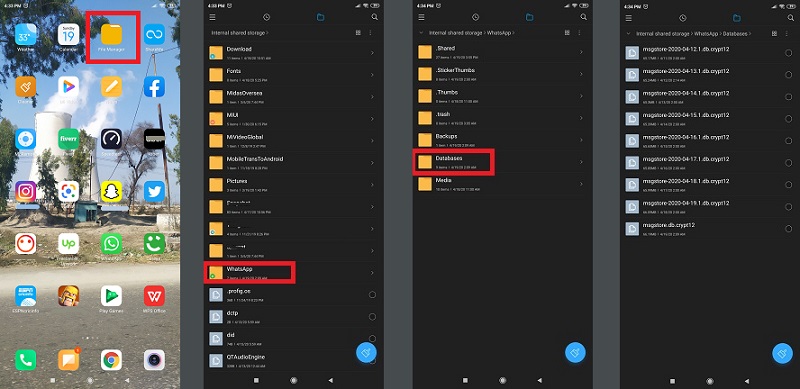 Lokales WhatsApp-Backup 1