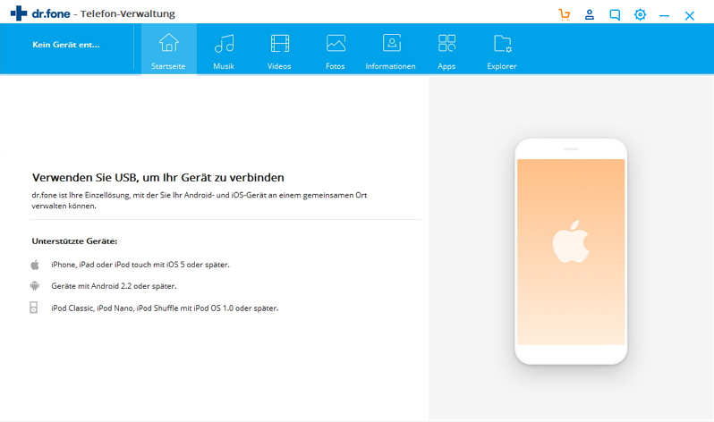 Android-Gerät verbinden
