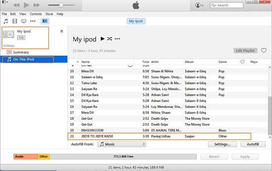 Musik mit iTunes vom Windows Media Player auf den iPod übertragen